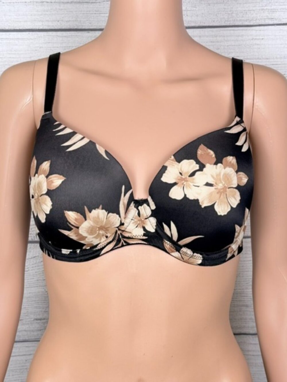 Victoria’s Secret PINK Wear Everywhere Lightly Lined Bra Floral Print 34DD